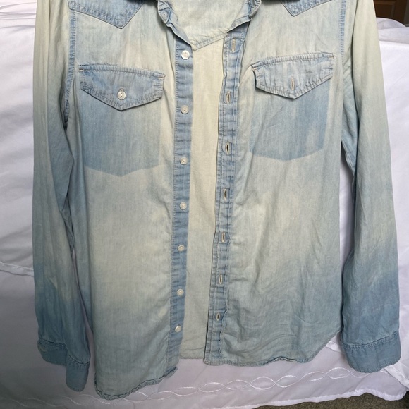 Faded Denim Button Down - Picture 7 of 8